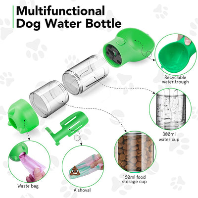 Multifunctional Dog Water Bottle